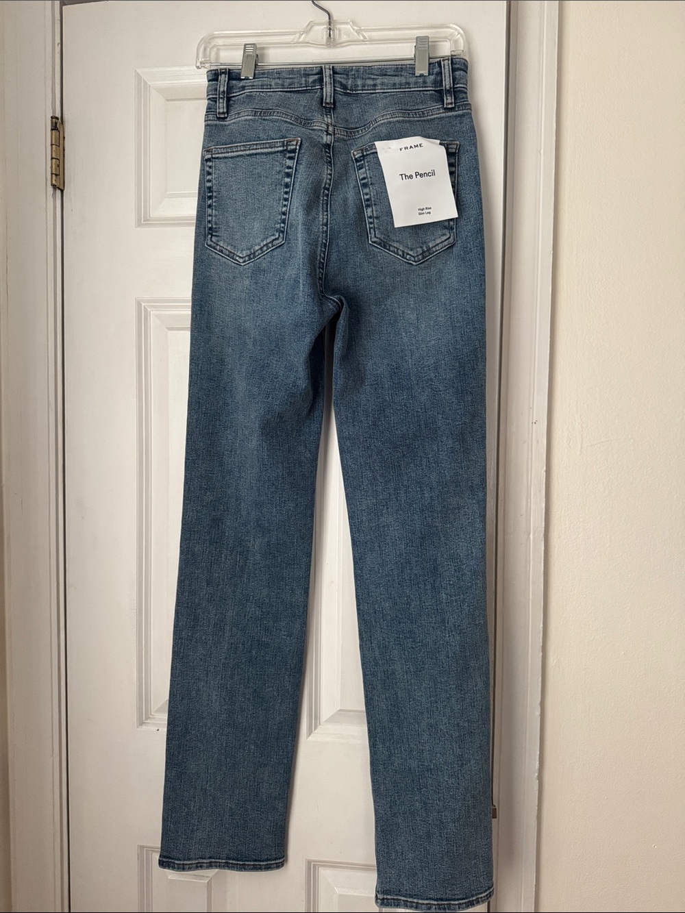 NWT FRAME Denim The Pencil Jeans in Crave, Size 28 - Picture 7 of 12